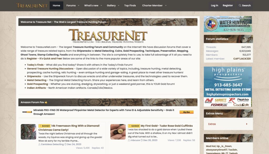 Treasure Hunting Forum