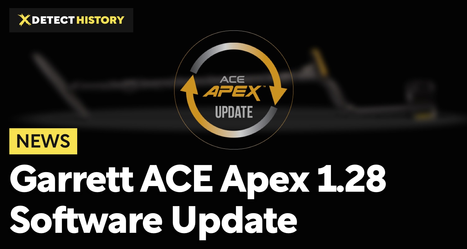 Garrett ACE Apex 1.28 Software Update