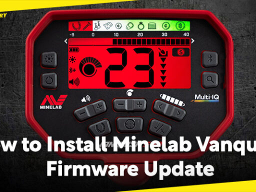 How to Install Minelab Vanquish Firmware Update